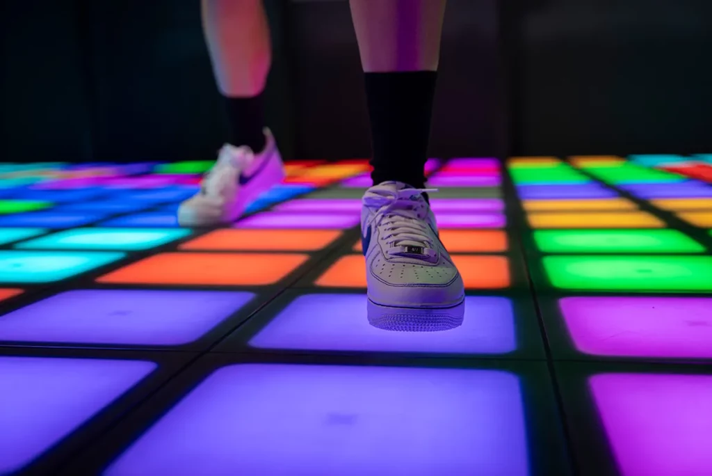 viele rote felder beim spielen in der pixelzone